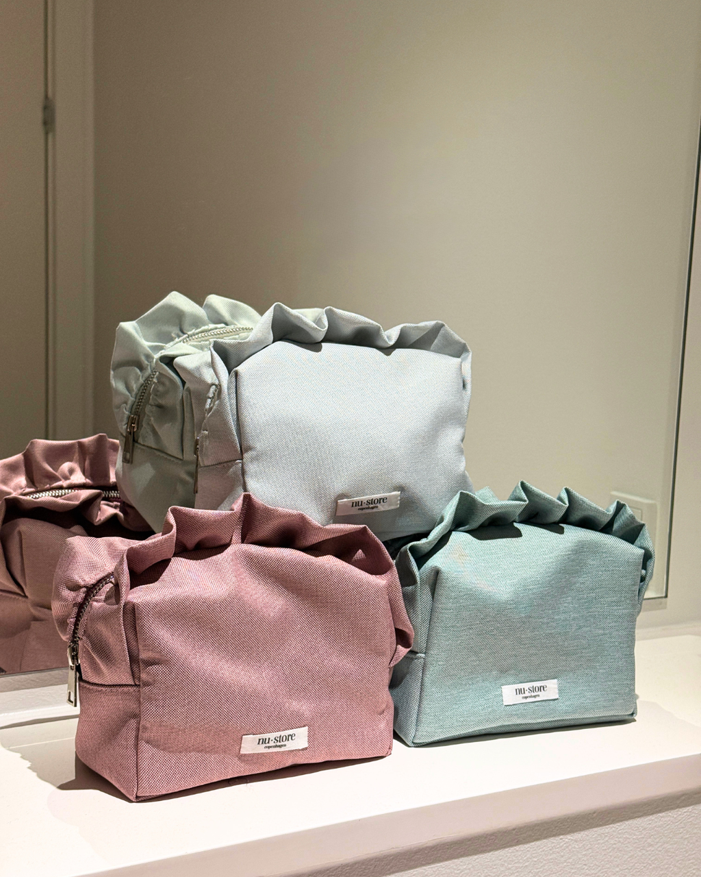 Waterproof Baby Blue Toiletry Bag