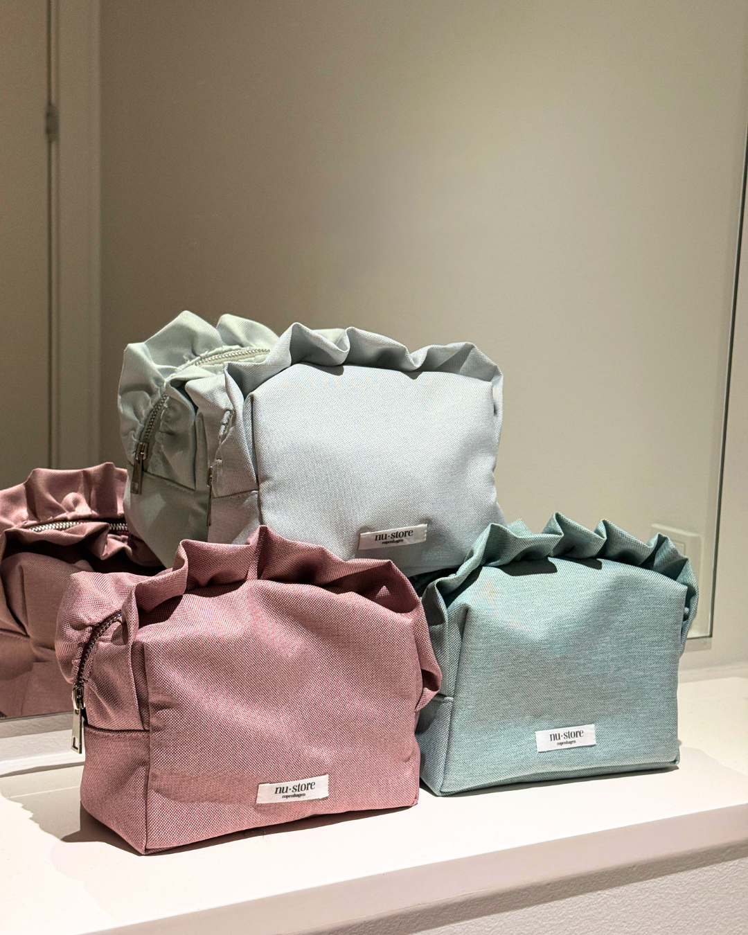 Waterproof Baby Blue Toiletry Bag