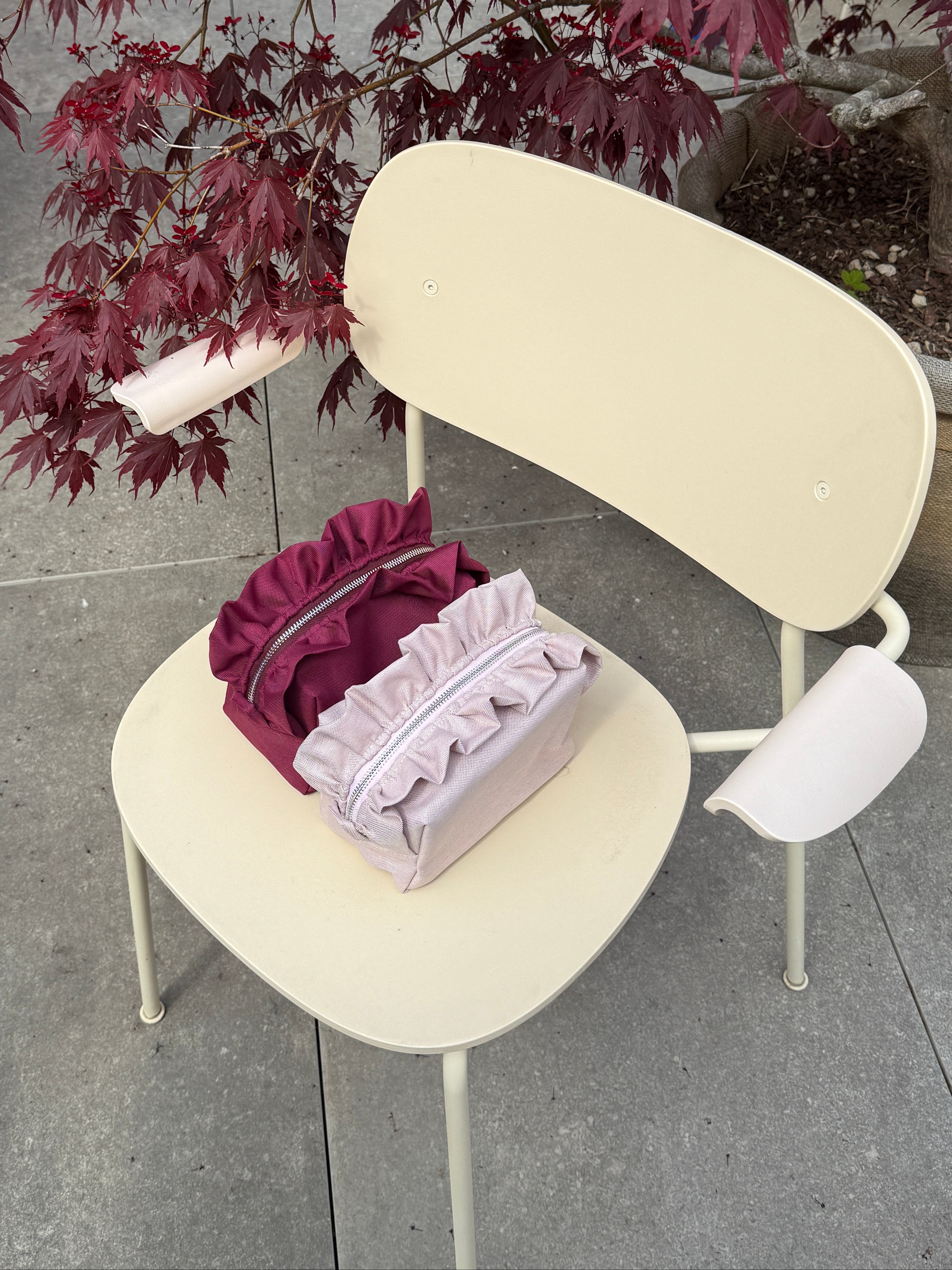 Waterproof Burgundy Toiletry Bag
