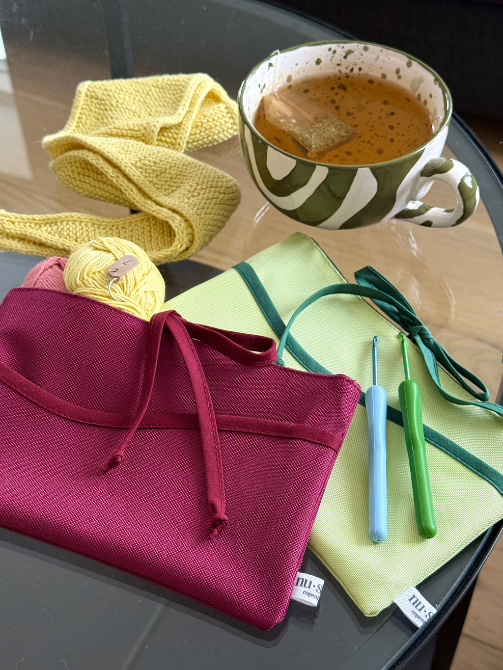 Mini Pouch Burgundy