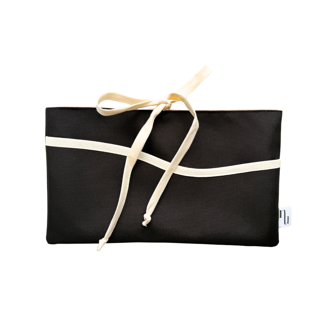 Mini Pouch Chocolate Brown Cream