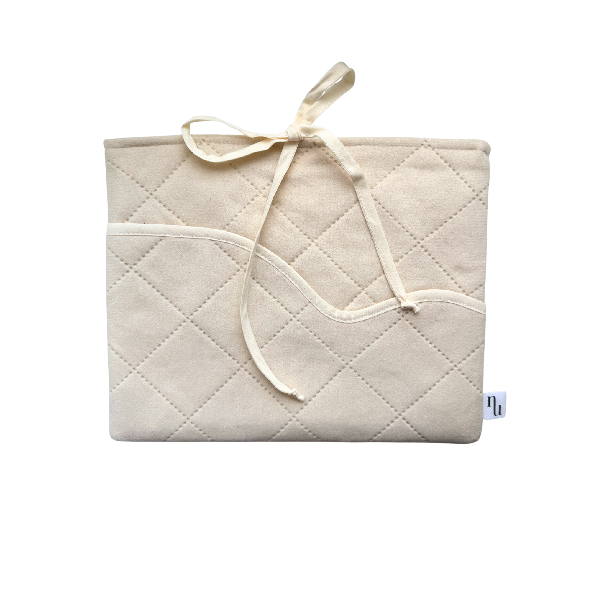 Quilted Butter Yellow Case (Sample)