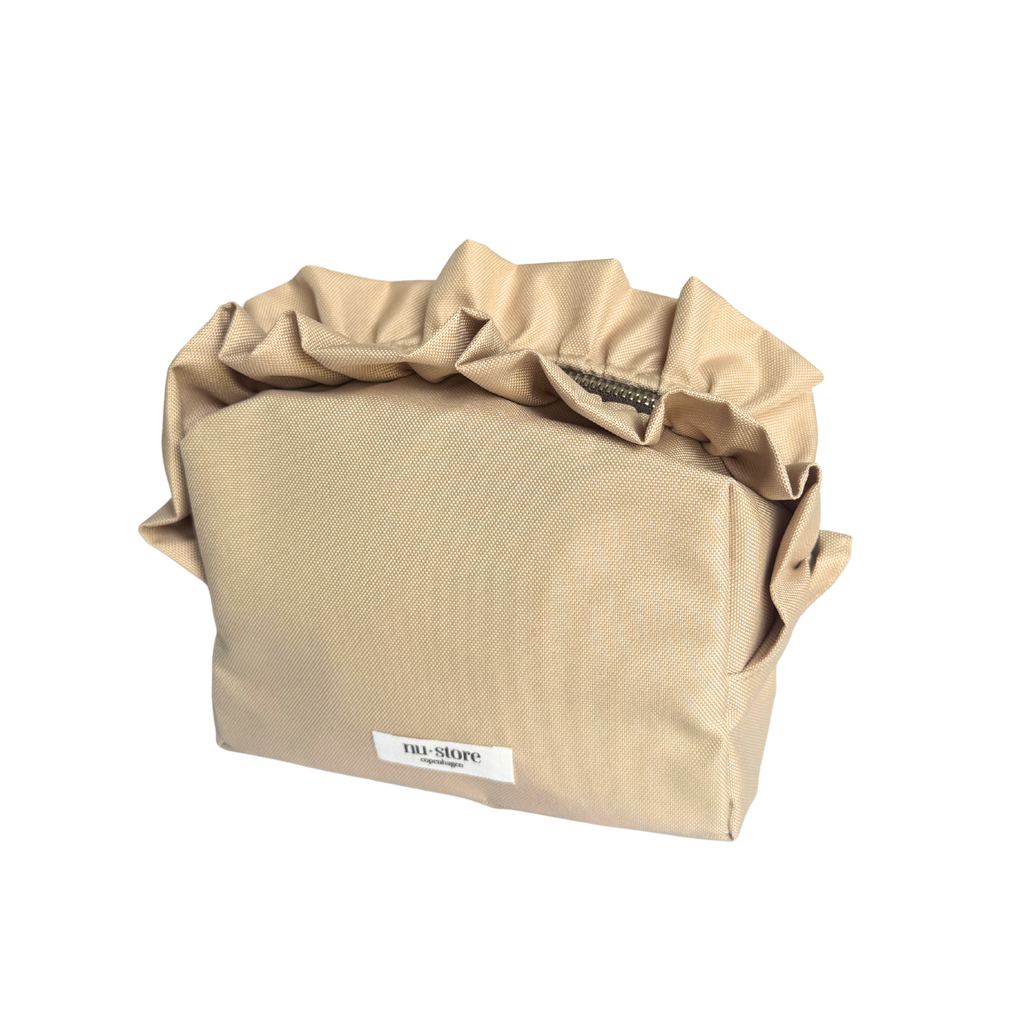 Waterproof Beige Toiletry Bag