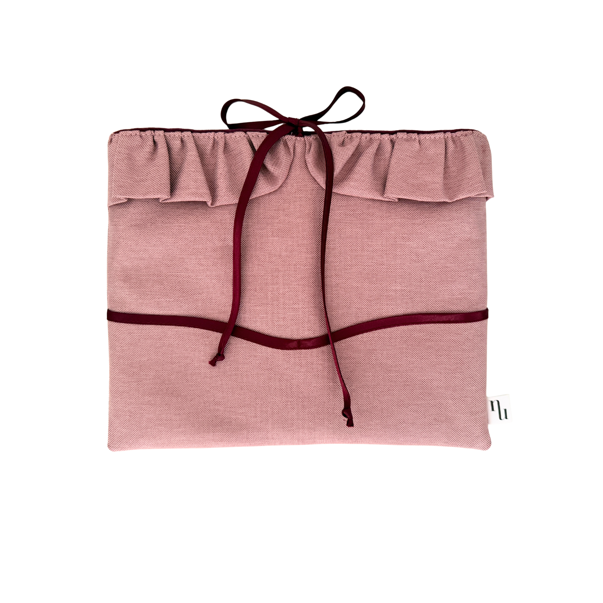 Waterproof Dusty Pink Burgundy Detail Case