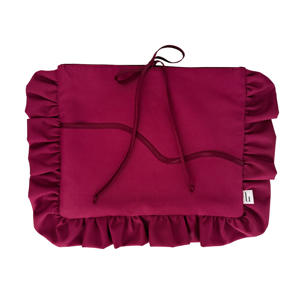 Waterproof Frill Burgundy Case