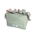 Waterproof Light Sage Baby Pink Toiletry Bag